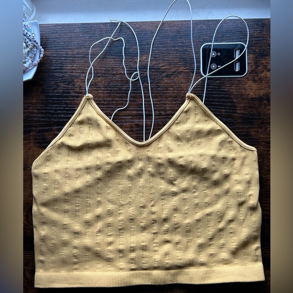 Yellow Tank Top